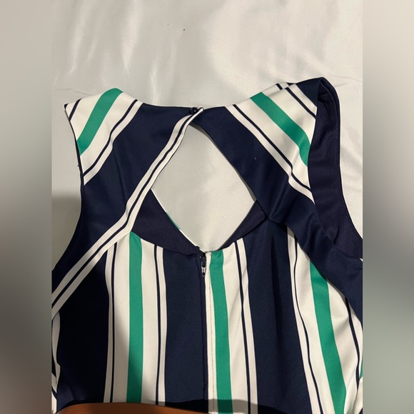 NWT BCX Striped Dress with Belt - Picture 7 of 7